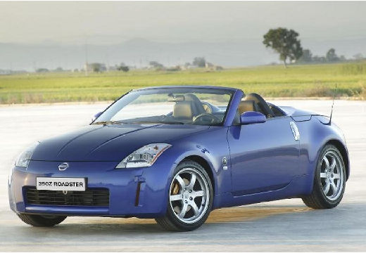 NISSAN 350 Z roadster niebieski jasny przedni lewy