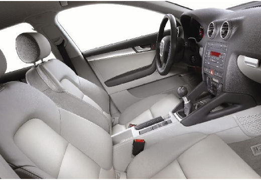 AUDI A3 Sportback I hatchback silver grey tablica rozdzielcza