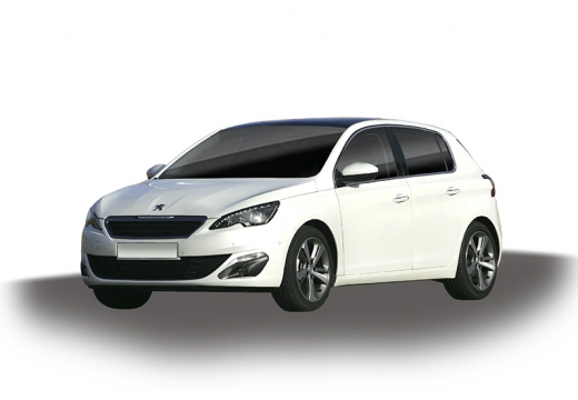 PEUGEOT 308 hatchback biały