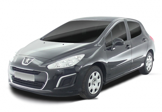 PEUGEOT 308 hatchback czarny