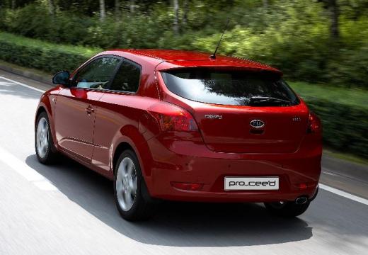 KIA Ceed Proceed II hatchback czerwony jasny tylny lewy