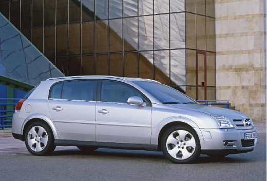 OPEL Signum I hatchback silver grey przedni prawy