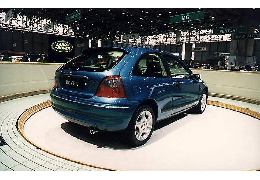 ROVER 200 III hatchback niebieski jasny przedni lewy
