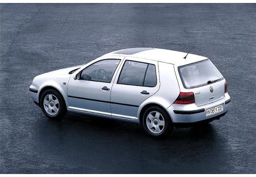 VOLKSWAGEN Golf IV hatchback silver grey tylny lewy