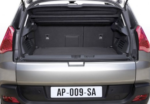 PEUGEOT 3008 hatchback przestrzeń załadunkowa