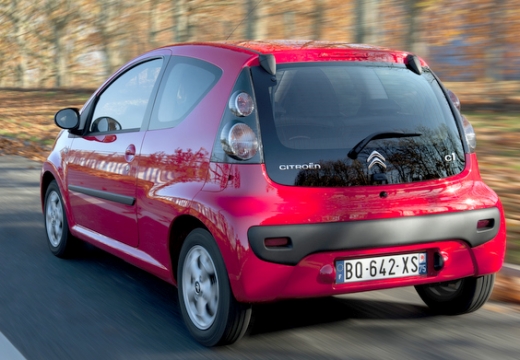 CITROEN C1 III hatchback czerwony jasny tylny prawy