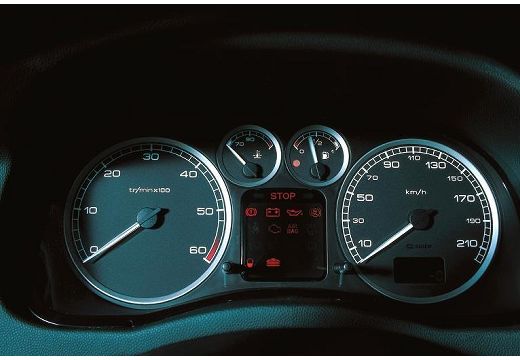 PEUGEOT 307 I hatchback tablica rozdzielcza