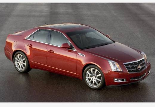 CADILLAC CTS sedan czerwony jasny przedni prawy