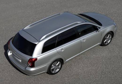 Toyota Avensis IV kombi silver grey górny tylny