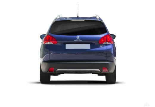 PEUGEOT 2008 I hatchback tylny