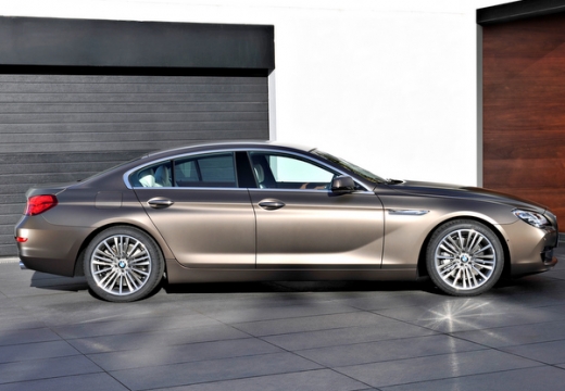 BMW Seria 6 sedan silver grey boczny prawy