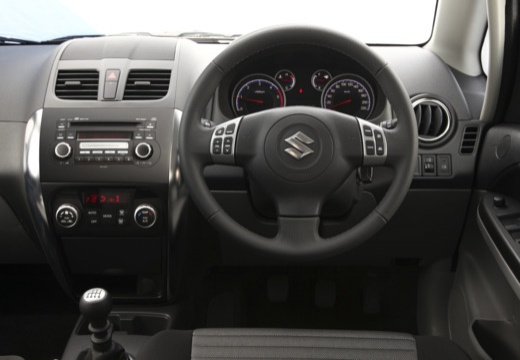 SUZUKI SX4 II hatchback niebieski jasny tablica rozdzielcza