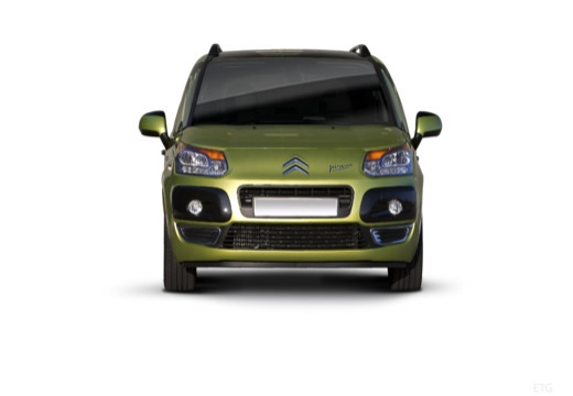 CITROEN C3 Picasso I hatchback zielony przedni