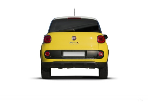FIAT 500 L I hatchback żółty tylny