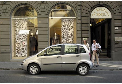 FIAT Idea I kombi silver grey boczny lewy