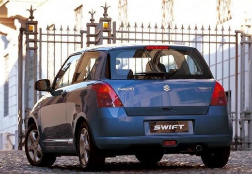 SUZUKI Swift I hatchback niebieski jasny tylny lewy