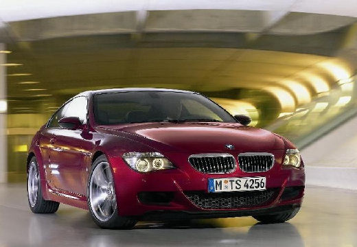 BMW Seria 6 E63 I coupe bordeaux (czerwony ciemny) przedni prawy