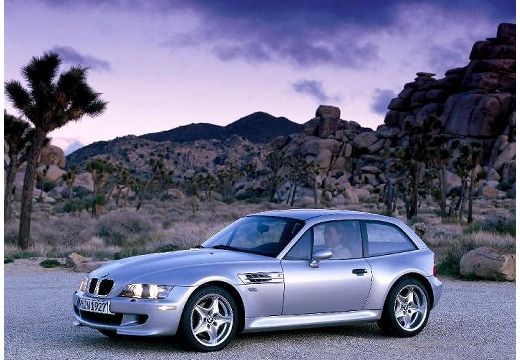 BMW Z3 coupe silver grey przedni lewy