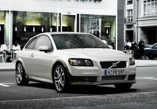 VOLVO C30 I hatchback biały przedni prawy