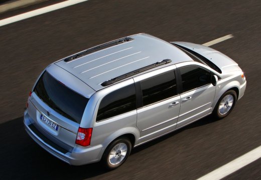 LANCIA Voyager van silver grey tylny prawy