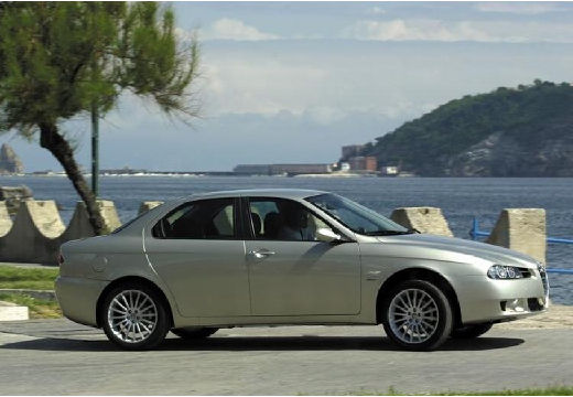 ALFA ROMEO 156 III sedan silver grey przedni prawy