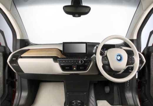 BMW i3 I01 I hatchback pomarańczowy tablica rozdzielcza