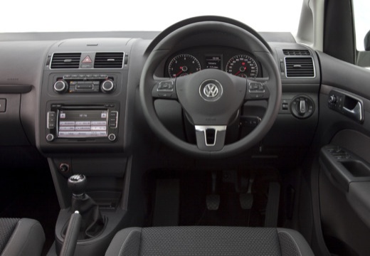 VOLKSWAGEN Touran III kombi szary ciemny tablica rozdzielcza