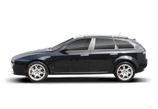 ALFA ROMEO 159 Sportwagon kombi boczny lewy