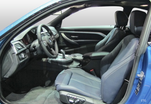 BMW Seria 4 coupe wnętrze