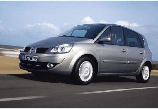 RENAULT Scenic II II kombi mpv szary ciemny przedni lewy