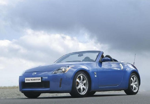 NISSAN 350 Z roadster niebieski jasny przedni lewy