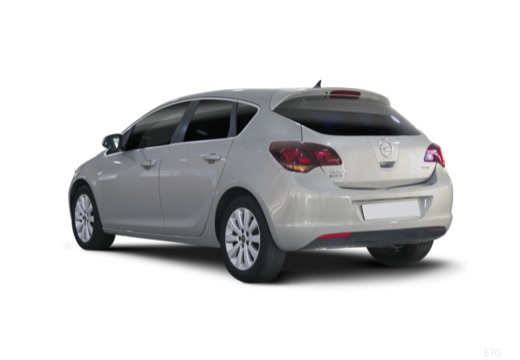 OPEL Astra IV I hatchback silver grey tylny lewy