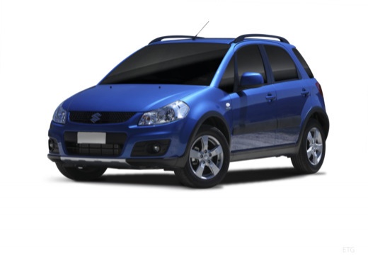 SUZUKI SX4 II hatchback niebieski jasny przedni lewy