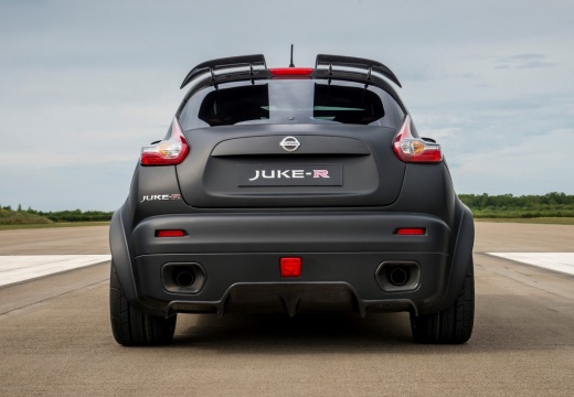 NISSAN Juke II hatchback czarny tylny