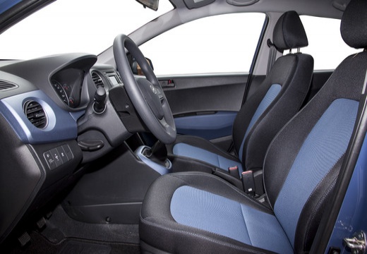 HYUNDAI i10 III hatchback niebieski jasny wnętrze