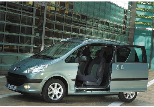 PEUGEOT 1007 I hatchback szary ciemny przedni lewy