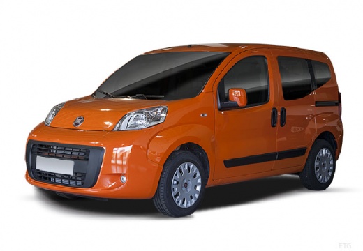 FIAT Fiorino kombi pomarańczowy