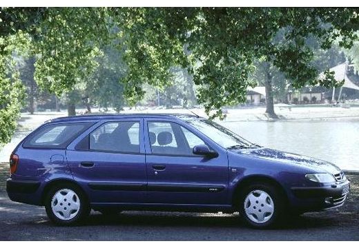 CITROEN Xsara kombi niebieski jasny boczny prawy