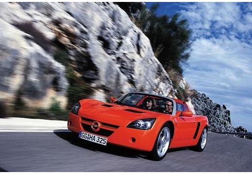 OPEL Speedster roadster czerwony jasny przedni lewy