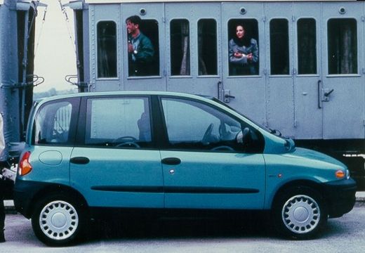 FIAT Multipla kombi niebieski jasny boczny prawy