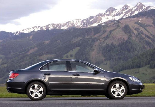 HONDA Legend sedan silver grey boczny prawy