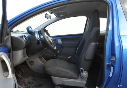 Toyota Aygo hatchback wnętrze