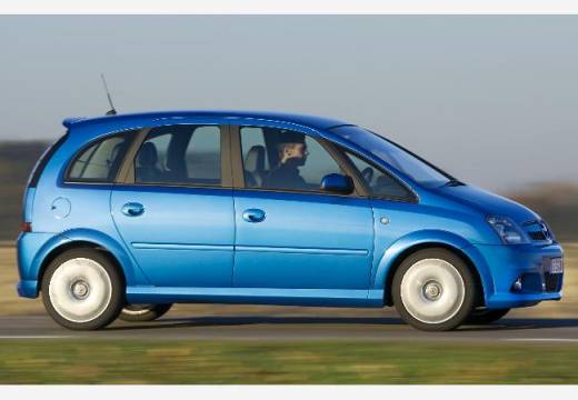OPEL Meriva II hatchback niebieski jasny przedni prawy