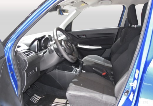 SUZUKI Swift IV hatchback wnętrze