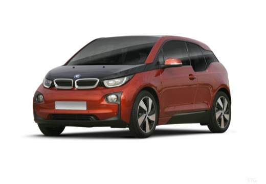 BMW i3 I01 I hatchback pomarańczowy przedni lewy