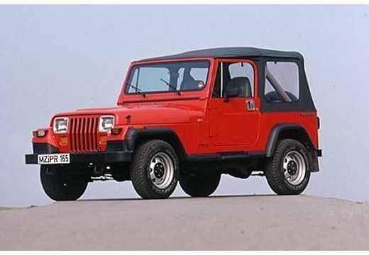 JEEP Wrangler I hardtop czerwony jasny przedni lewy