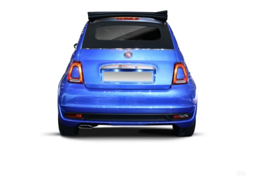 FIAT 500 C II kabriolet tylny