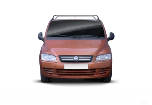 FIAT Multipla kombi pomarańczowy przedni