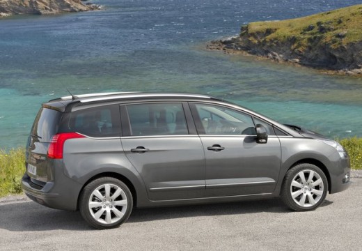 PEUGEOT 5008 I kombi mpv szary ciemny tylny prawy