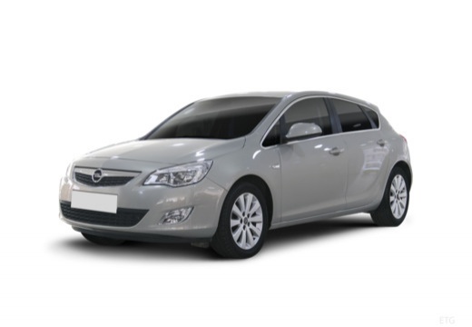 OPEL Astra IV I hatchback silver grey